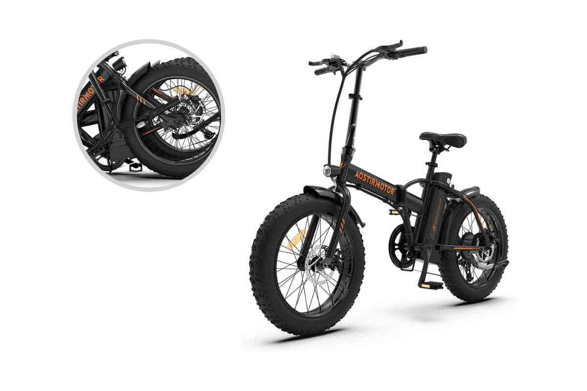 electric folding mountain bike