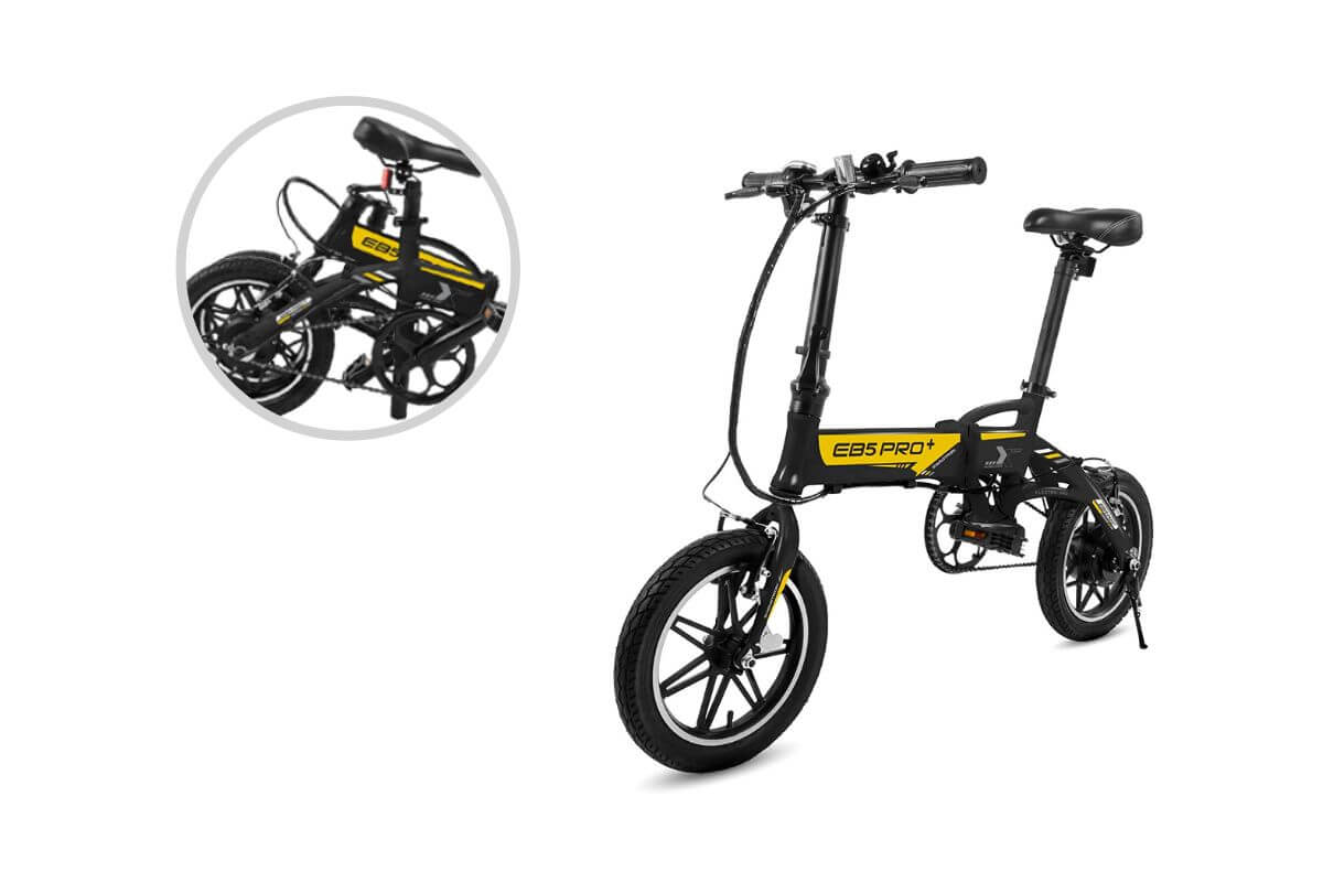 Swagtron EB5 Pro Plus Folding Bike Review BikePush