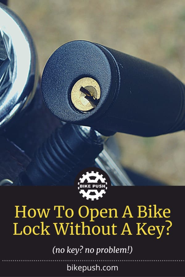 How to Open a Bike Lock Without a Key (pick lock methods)