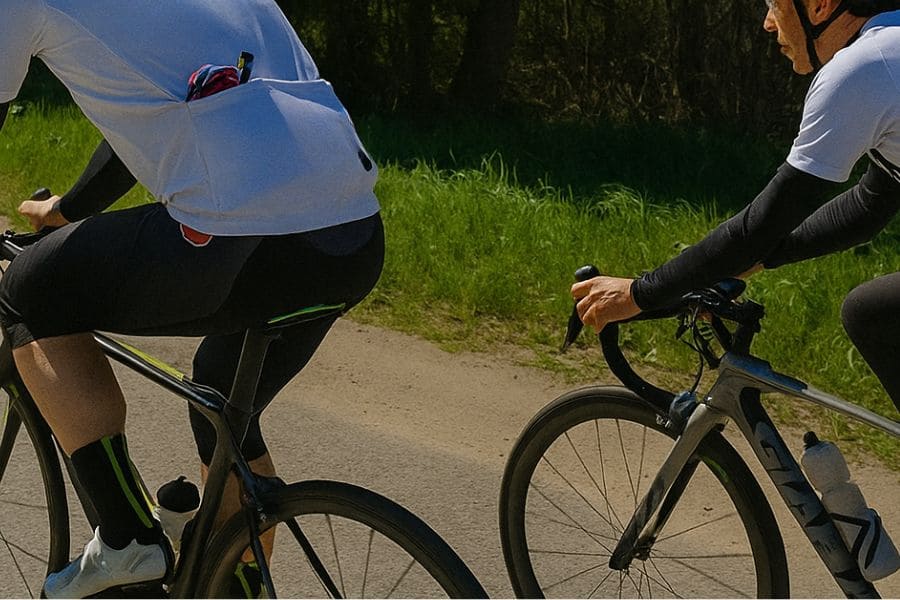 half-wheeling on bikes